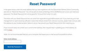 Exxonmobil Employee Benefits Login forgot password 2